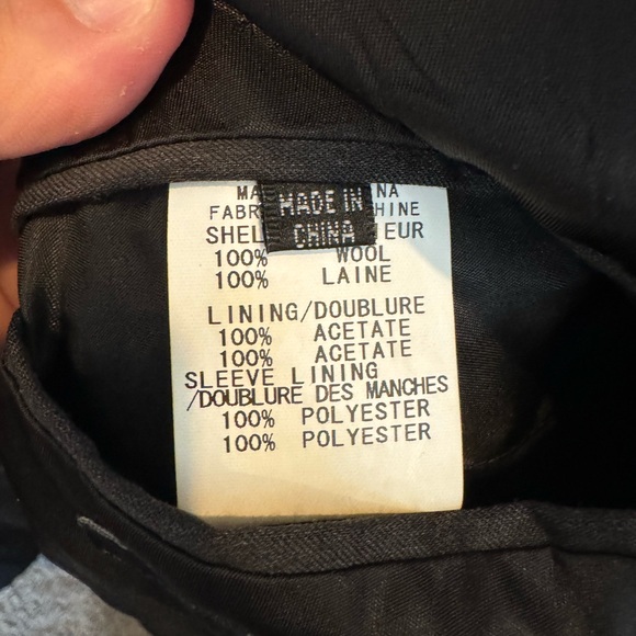 Men’s Theory 38S Charcoal Grey Blazer Sport Coat Suit - Picture 2 of 3